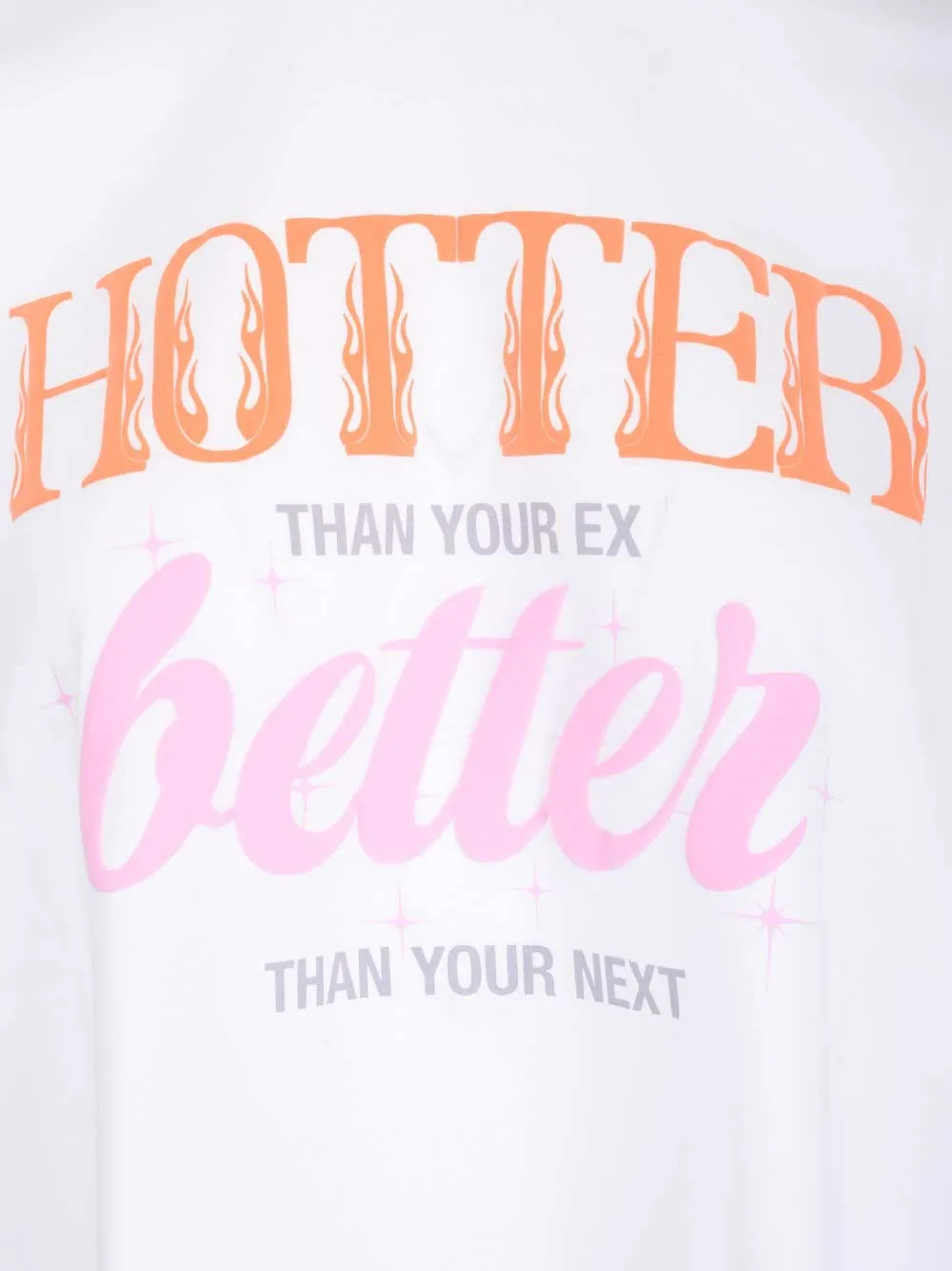Vetements Slogan Printed Oversized Crewneck T-Shirt