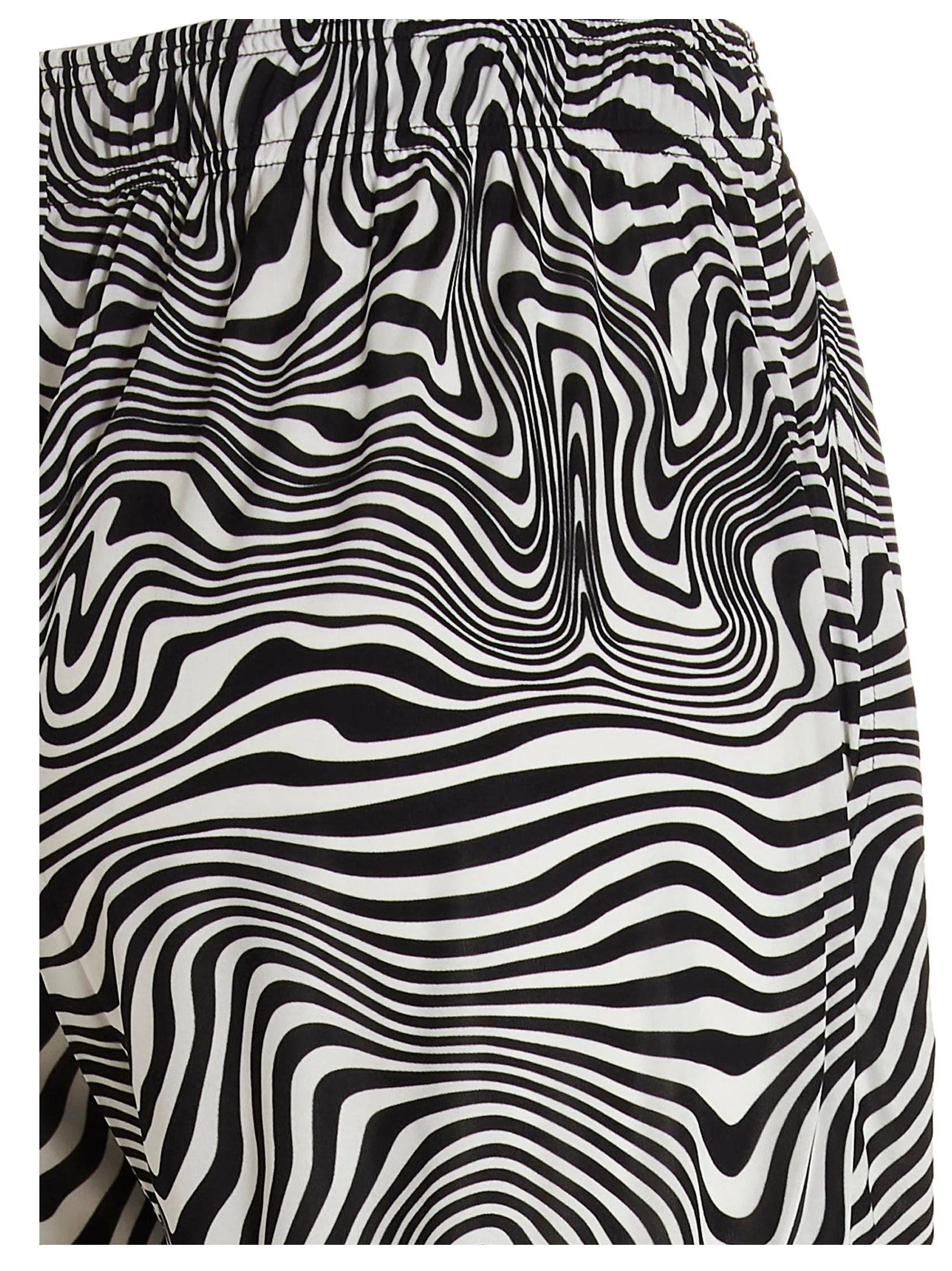 Vetements Zebra Printed Wide-Leg Pants
