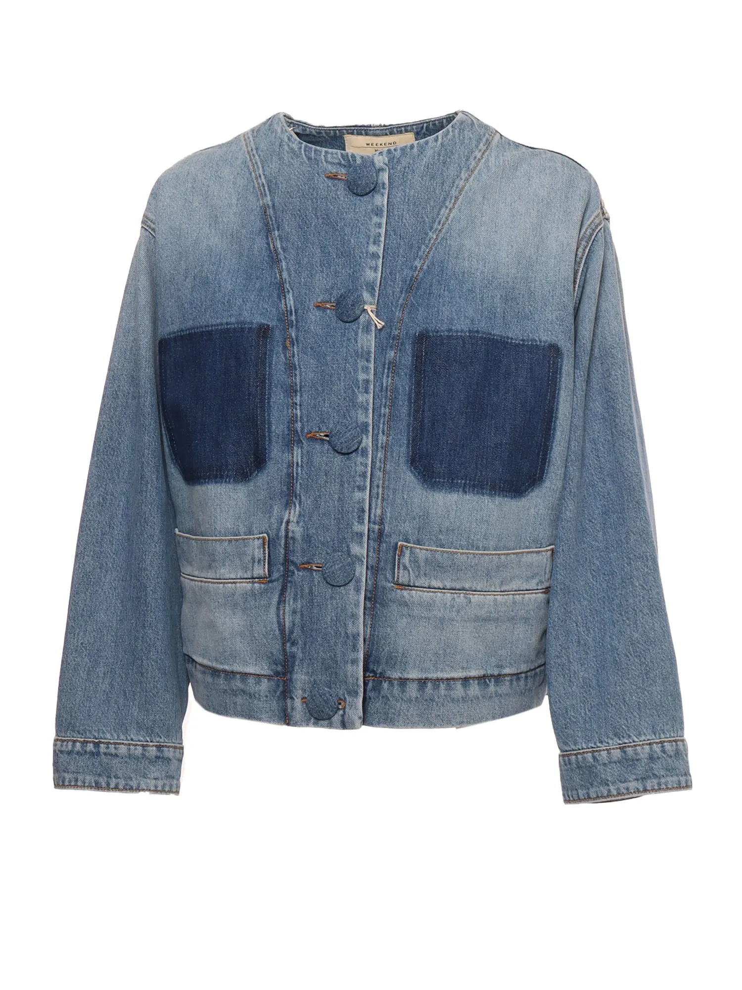 Weekend Max Mara Buttoned Denim Jacket