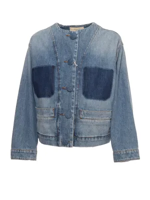 Weekend Max Mara Buttoned Denim Jacket