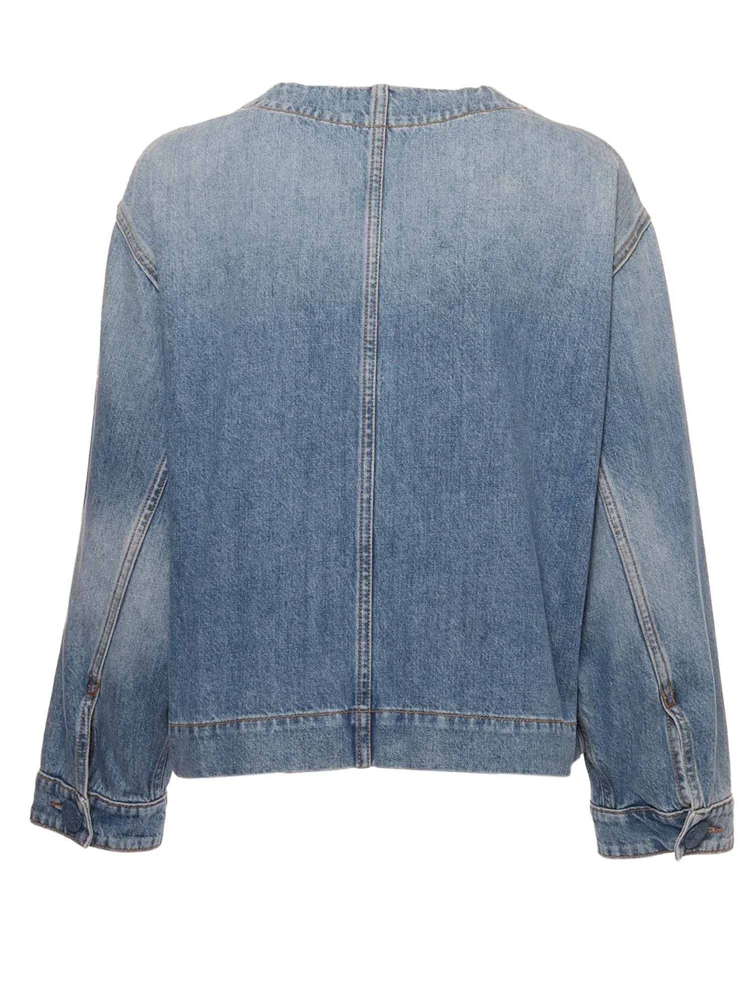 Weekend Max Mara Buttoned Denim Jacket