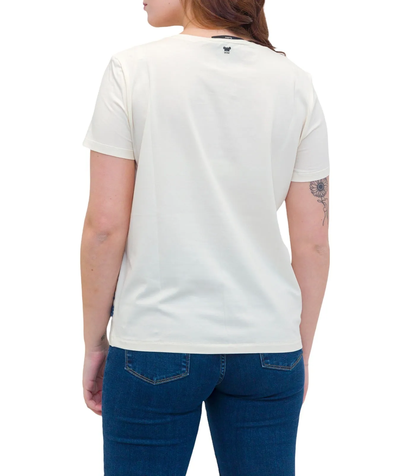 Weekend Max Mara Embroidered Crewneck T-Shirt