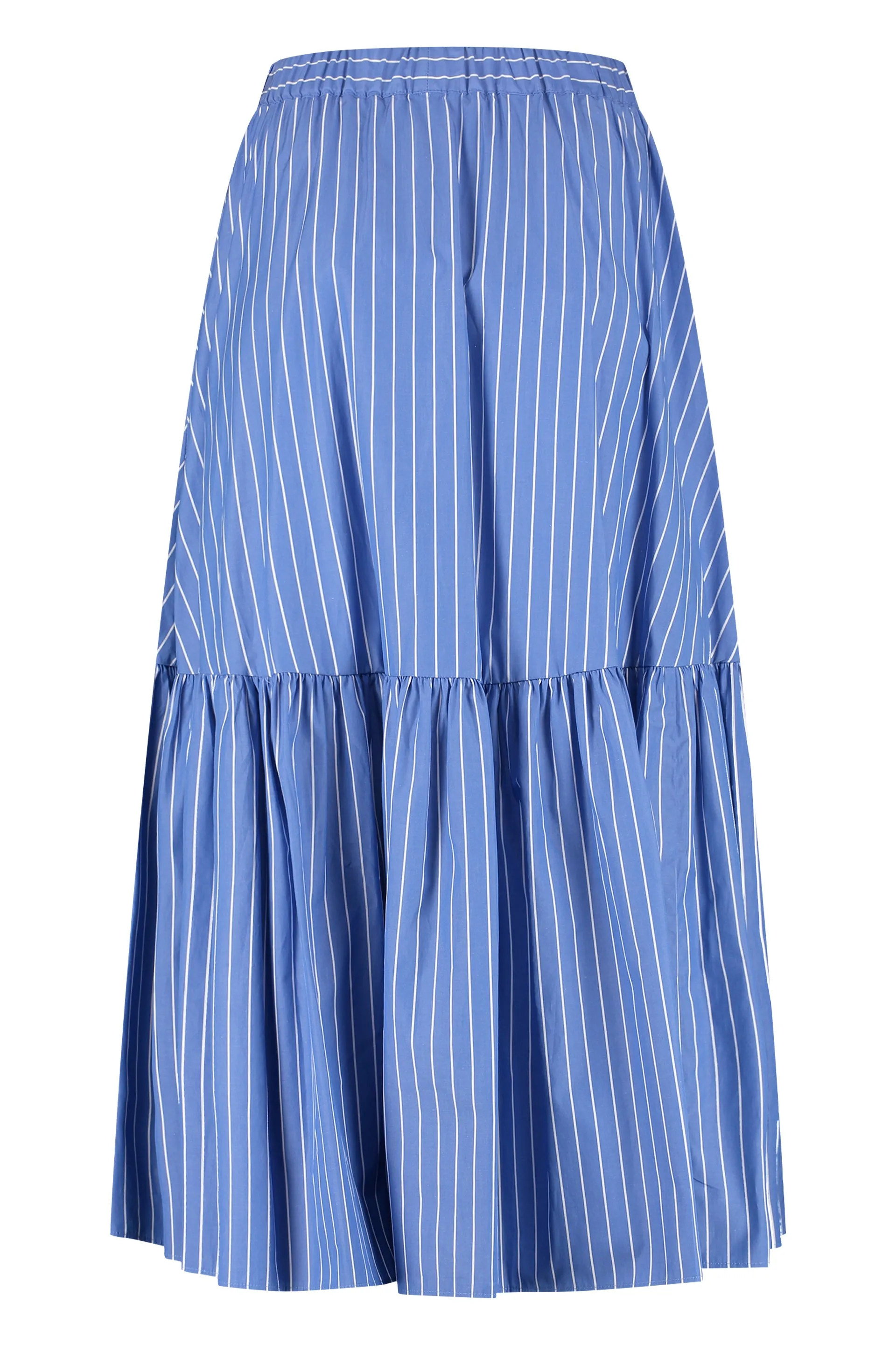 Weekend Max Mara Striped Pleated Skirt