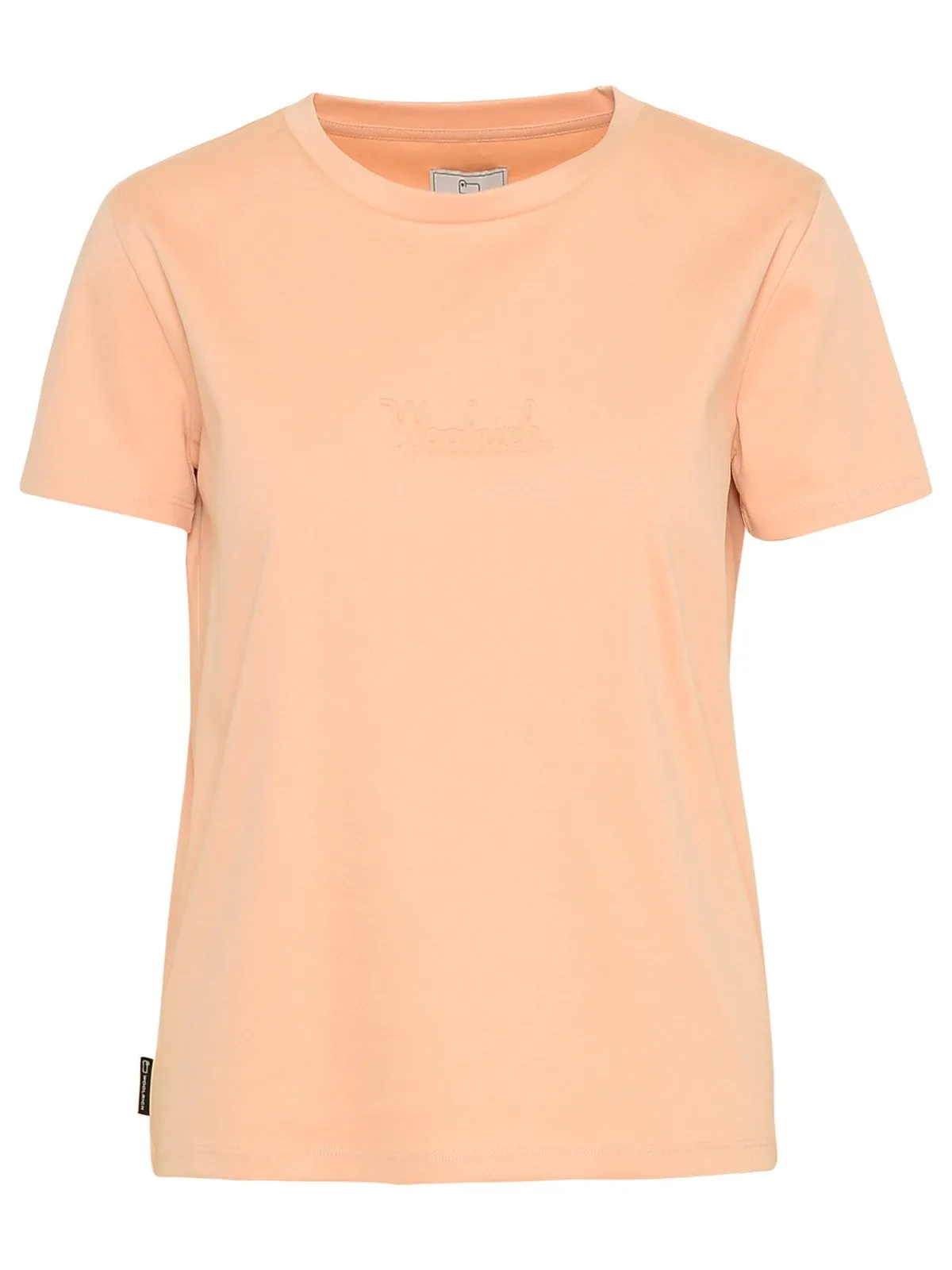 Woolrich Logo Debossed Crewneck T-Shirt