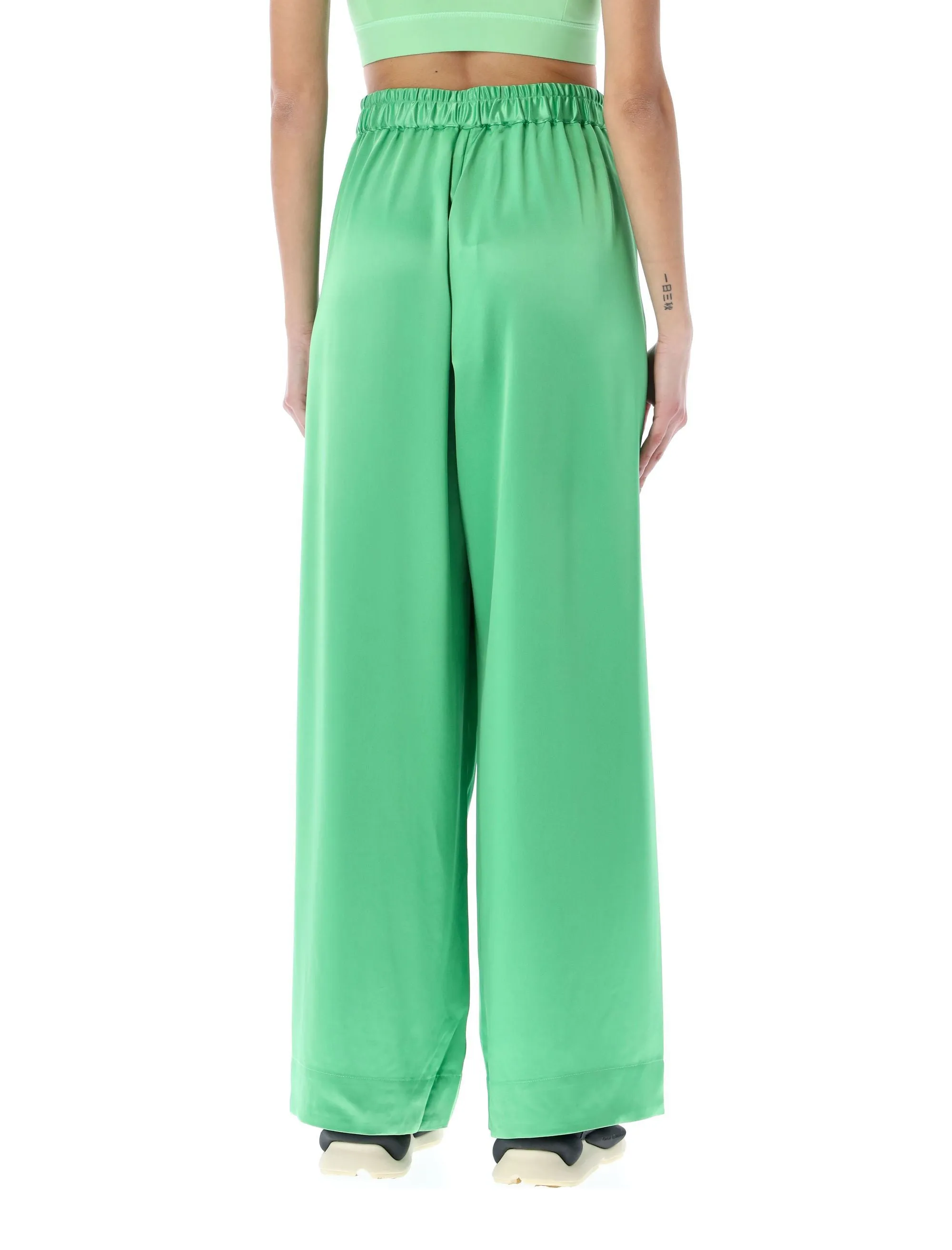 Y-3 Wide Leg High Waist Pants