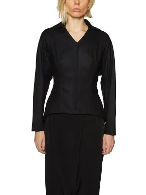 Yohji Yamamoto Irregular Cut Jacket