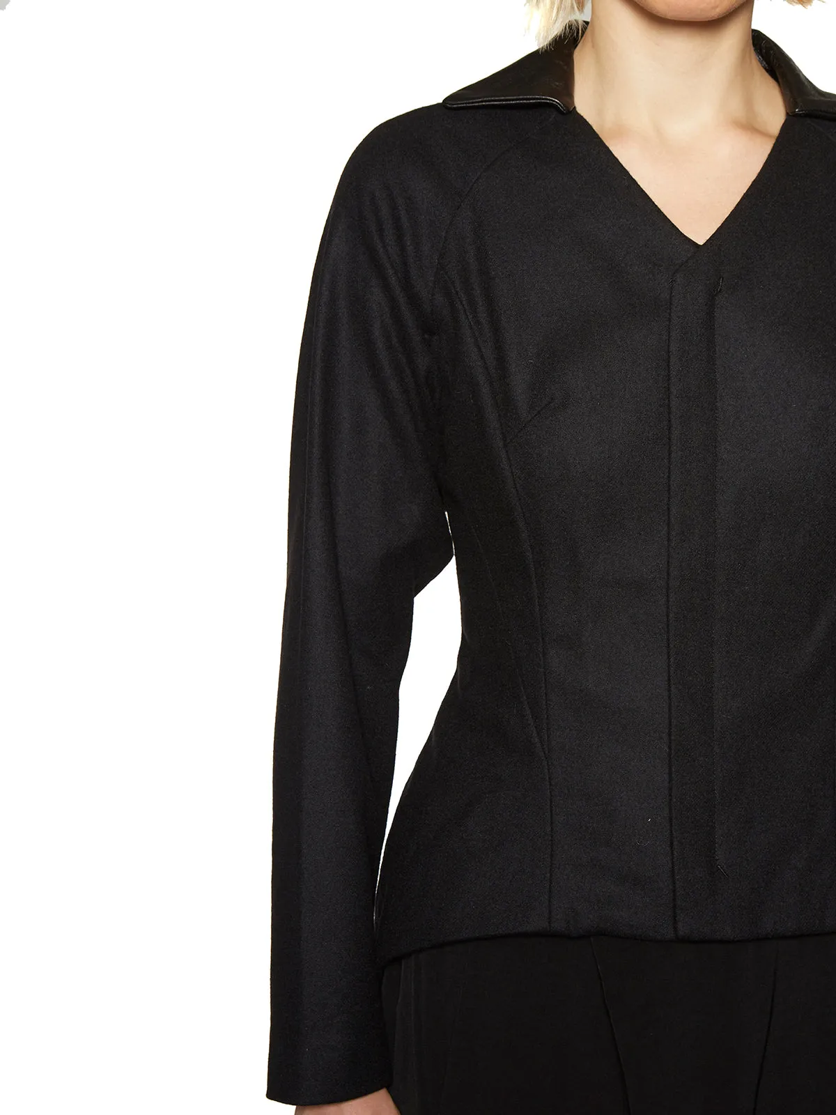 Yohji Yamamoto Irregular Cut Jacket