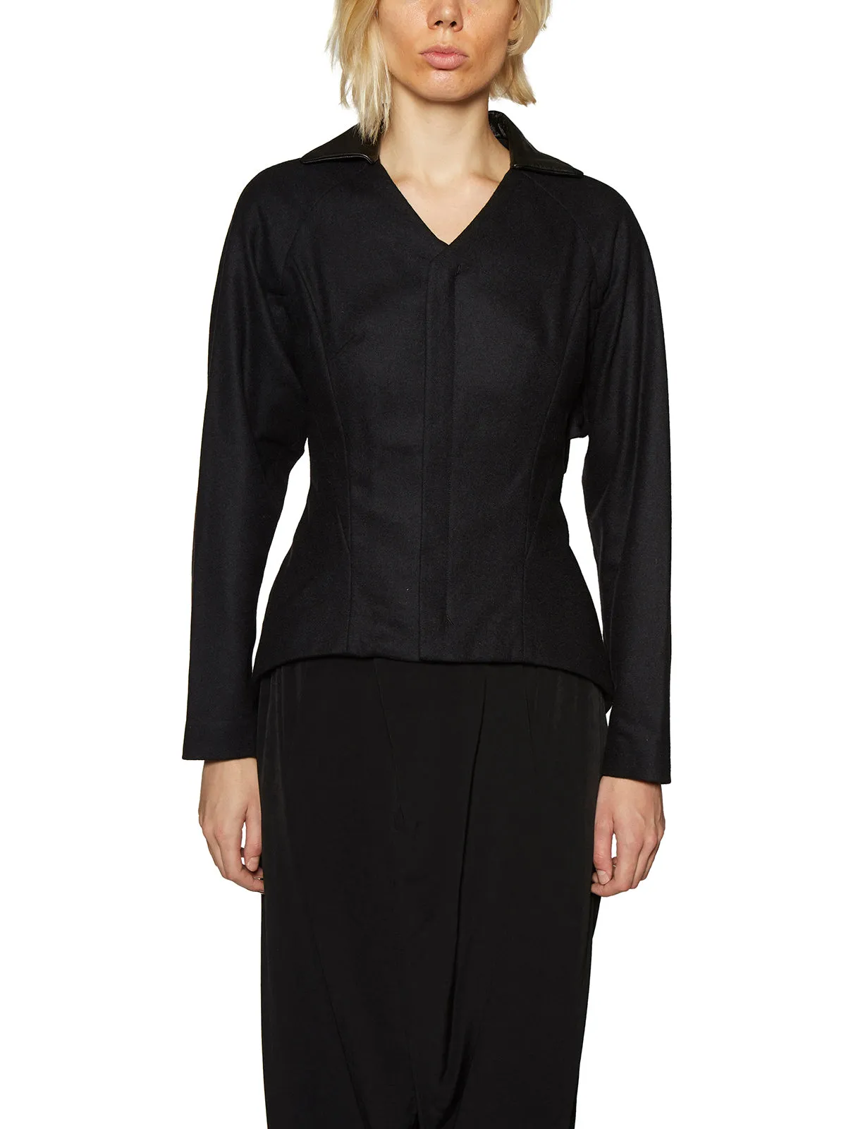 Yohji Yamamoto Irregular Cut Jacket