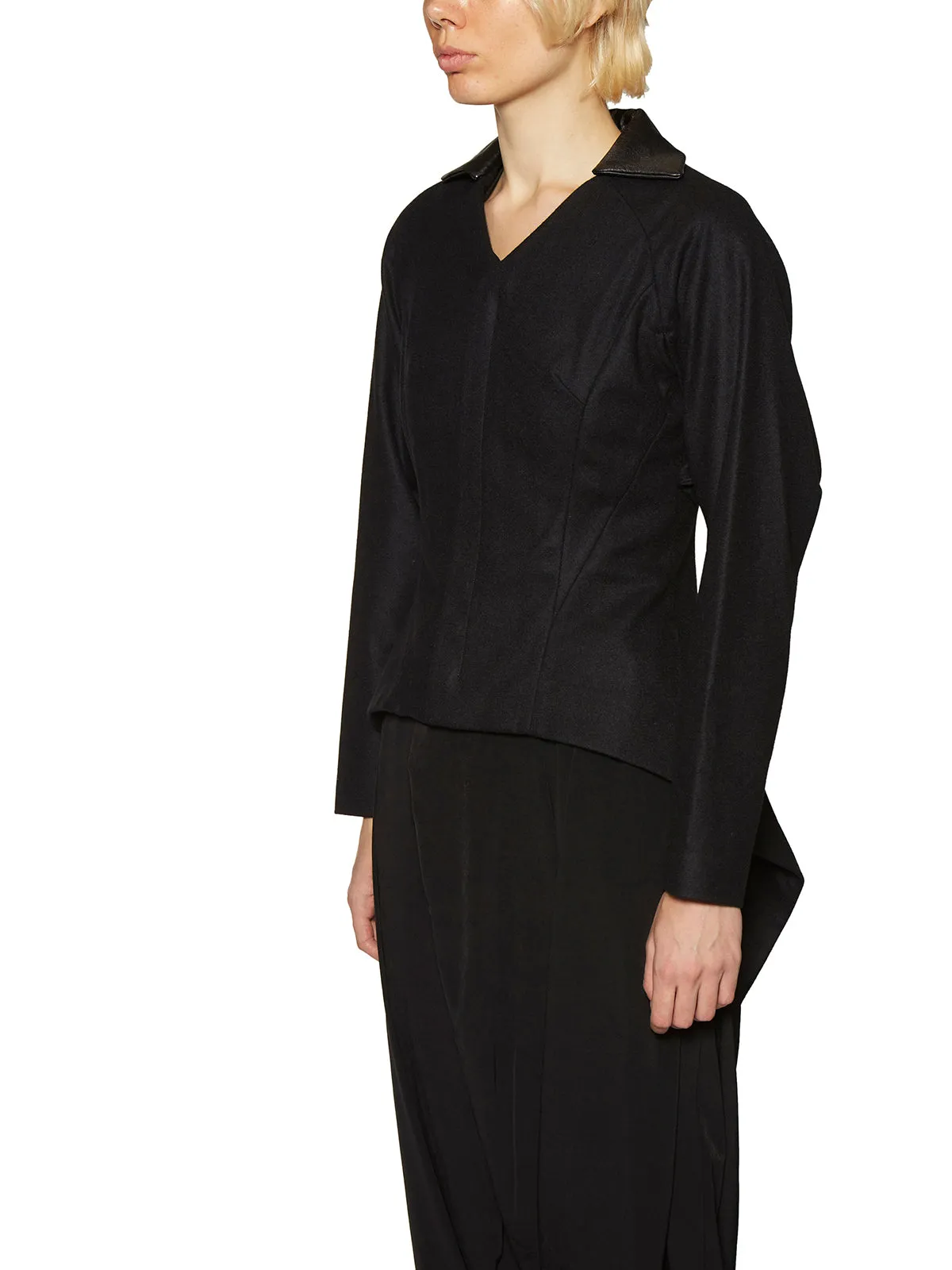 Yohji Yamamoto Irregular Cut Jacket