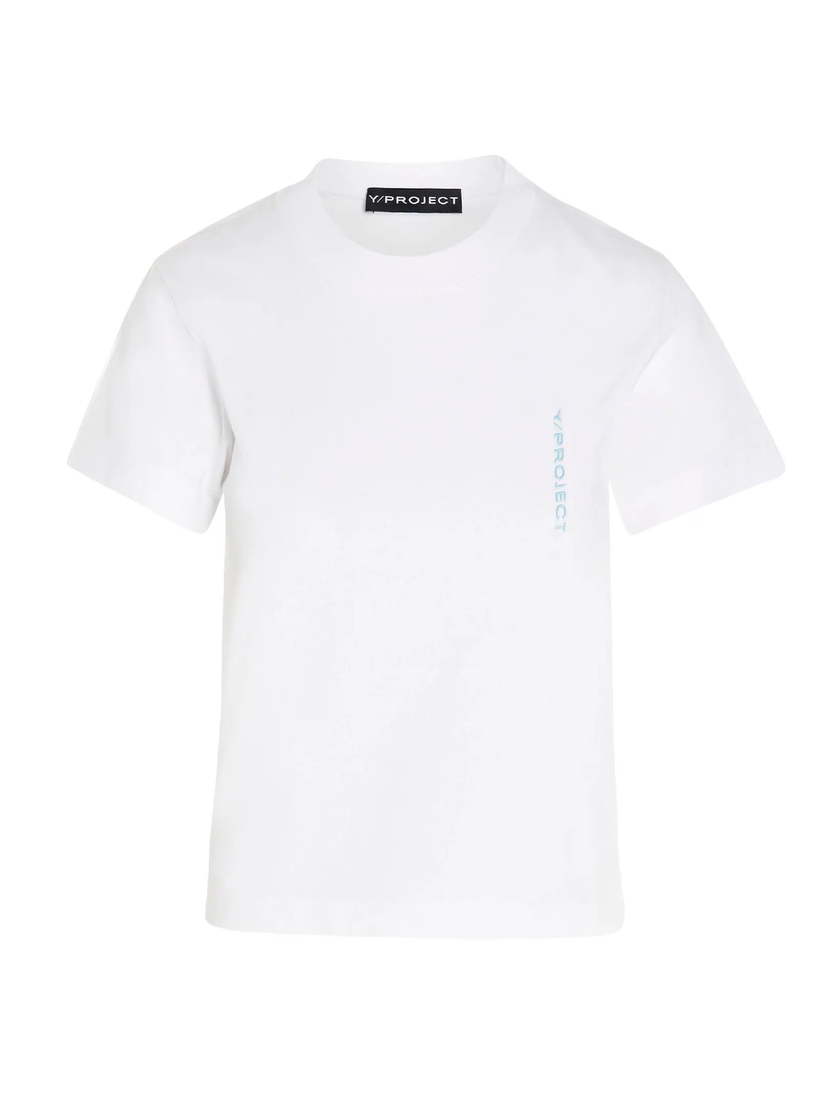 Y/Project Pinched Logo Crewneck T-Shirt