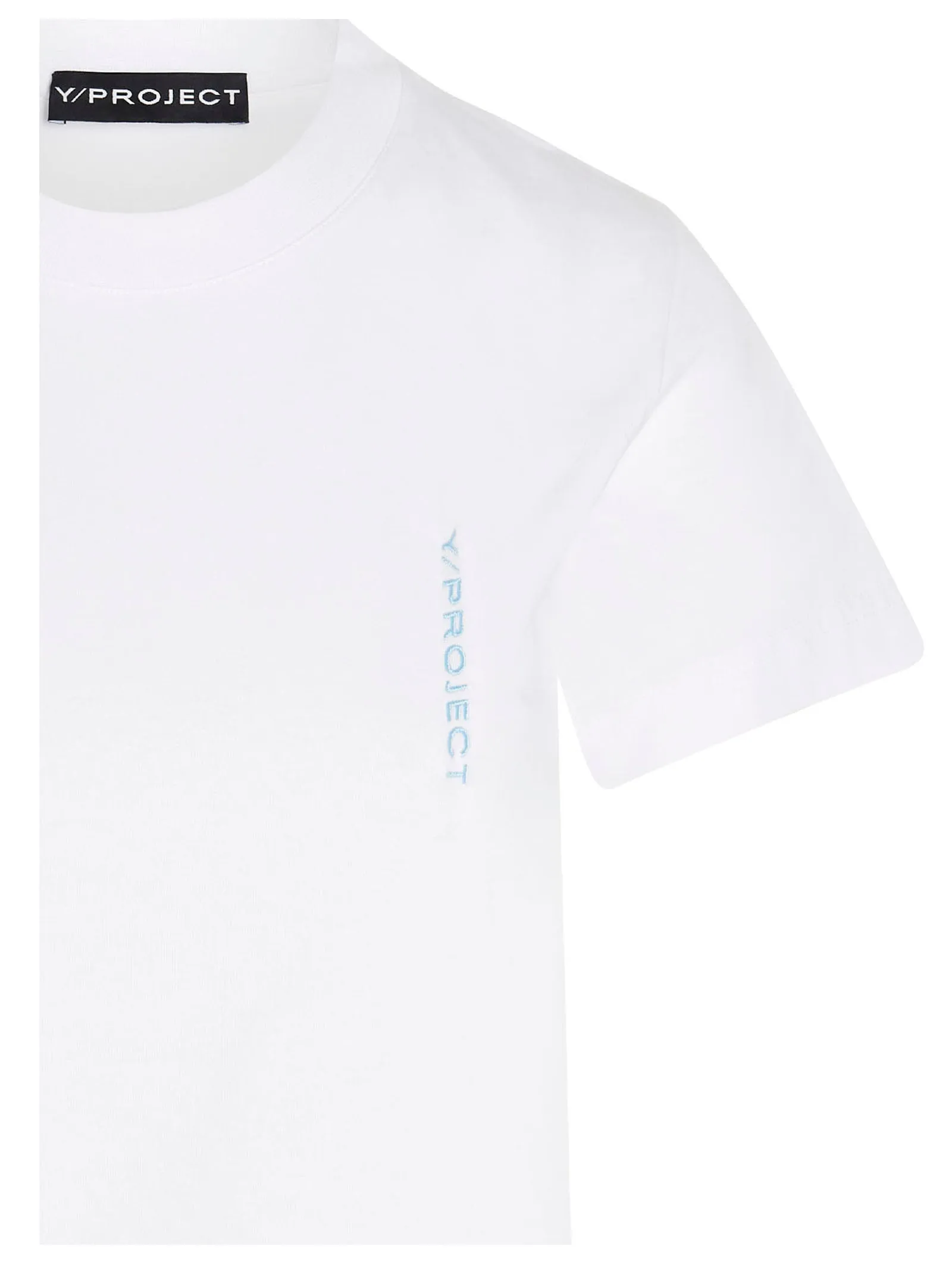 Y/Project Pinched Logo Crewneck T-Shirt