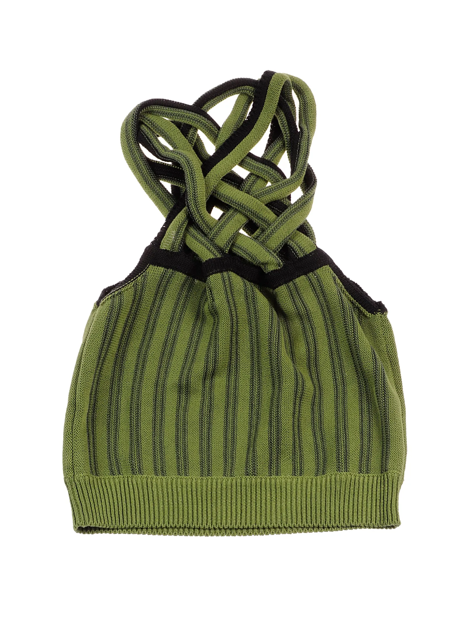 Y/Project Vertical Striped Braided Top