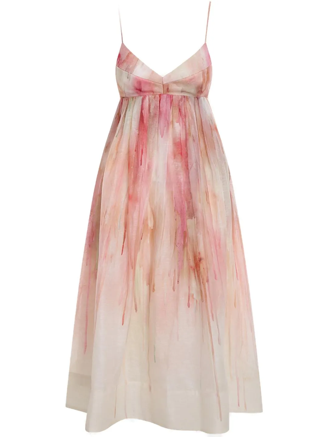 Zimmermann Dancer Empire Waist Midi Dress