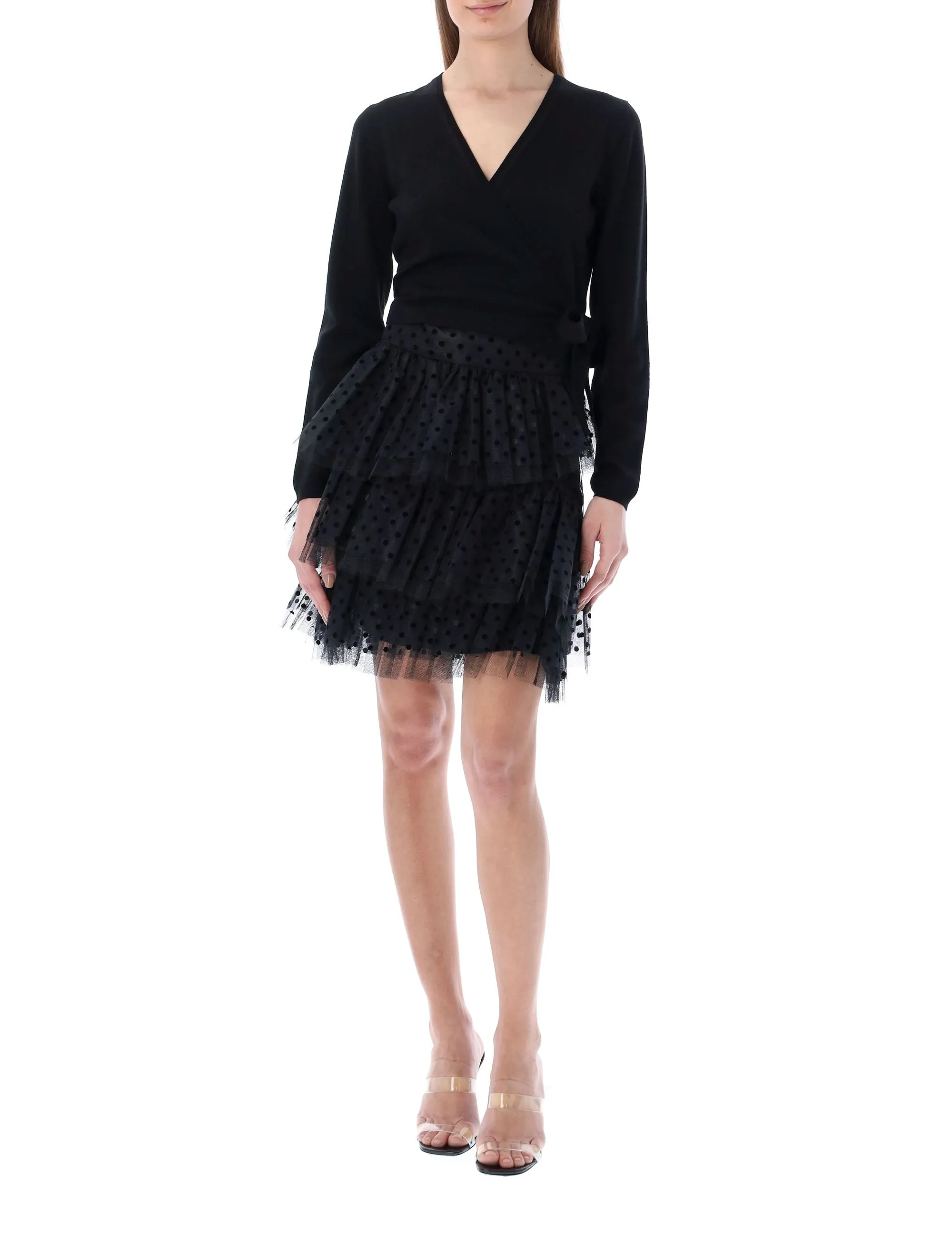 Zimmermann V-Neck Long-Sleeved Top